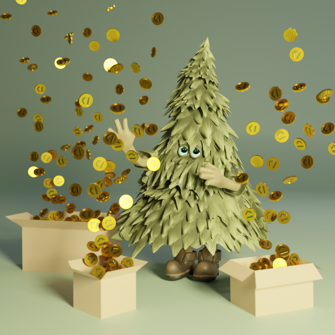 Bild von Münzen sammeln & einlösen