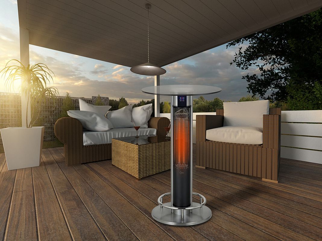 Suntec Heat Patio 1600 glasstable 110 cm