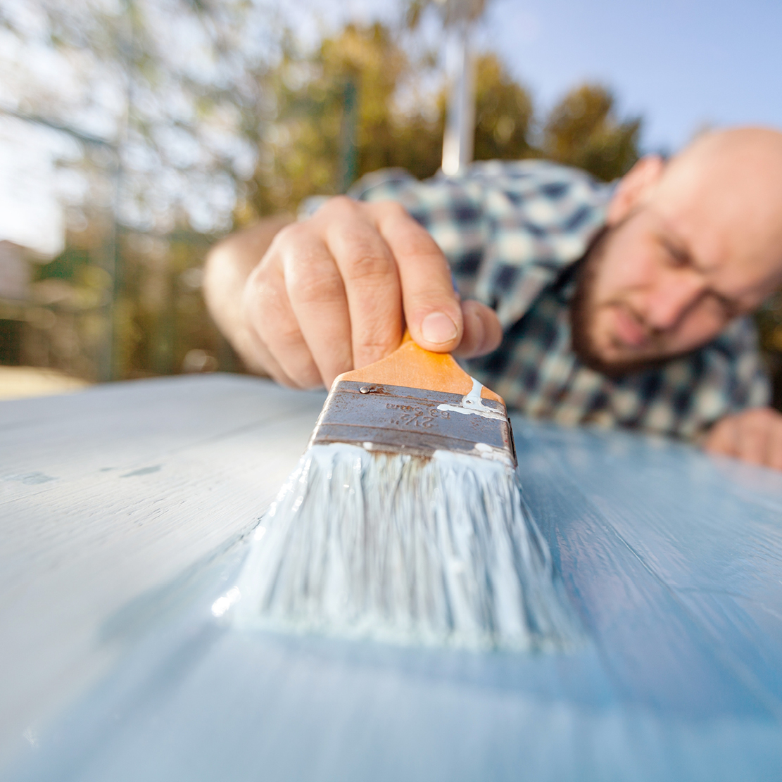 Tipp: Gartenhaus richtig streichen
