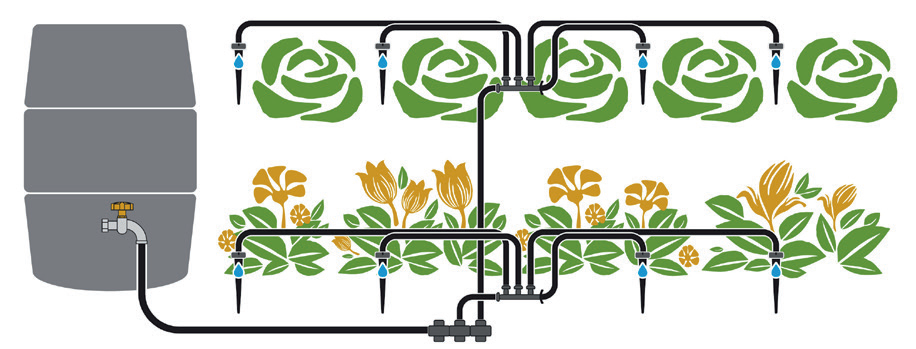 Regenwasser aus der Tonne nutzen