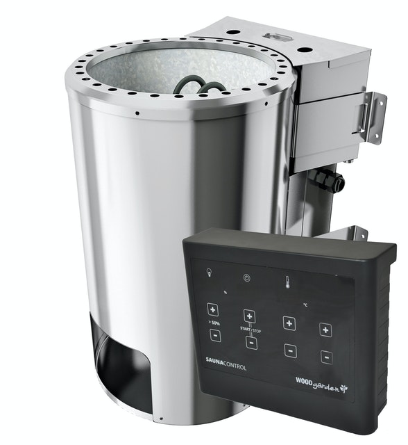 Karibu Plug & Play Kombiofen mit externer Steuerung | mein-saunashop.de