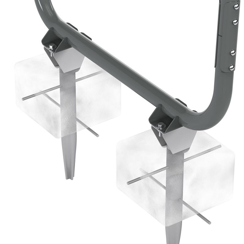 Bodenverankerung bei der GetSet Monkeybar MB310 