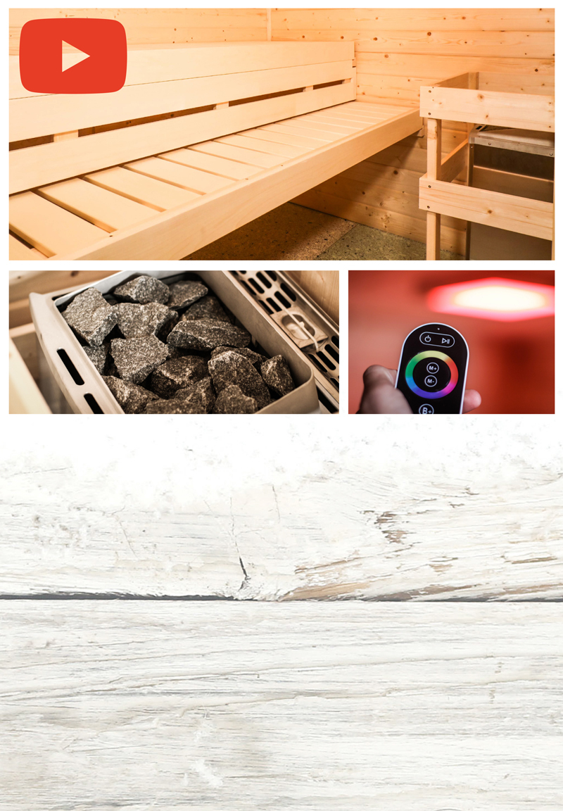 Videoanleitung: Sauna aufbauen!