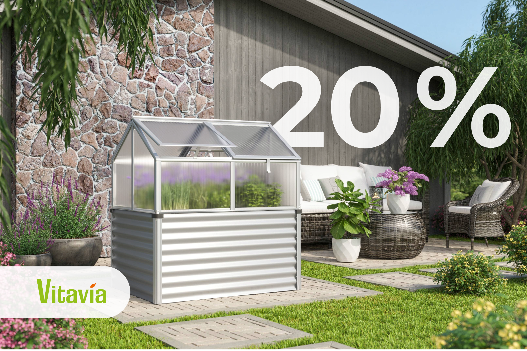 20% auf Vitavia Hochbeete