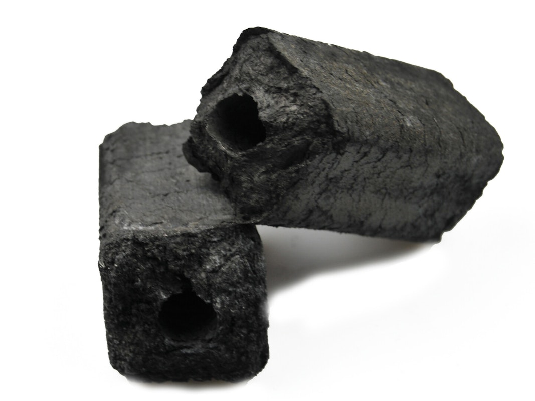 Form der Bambuko Briketts Sechseckige Kohlebriketts
