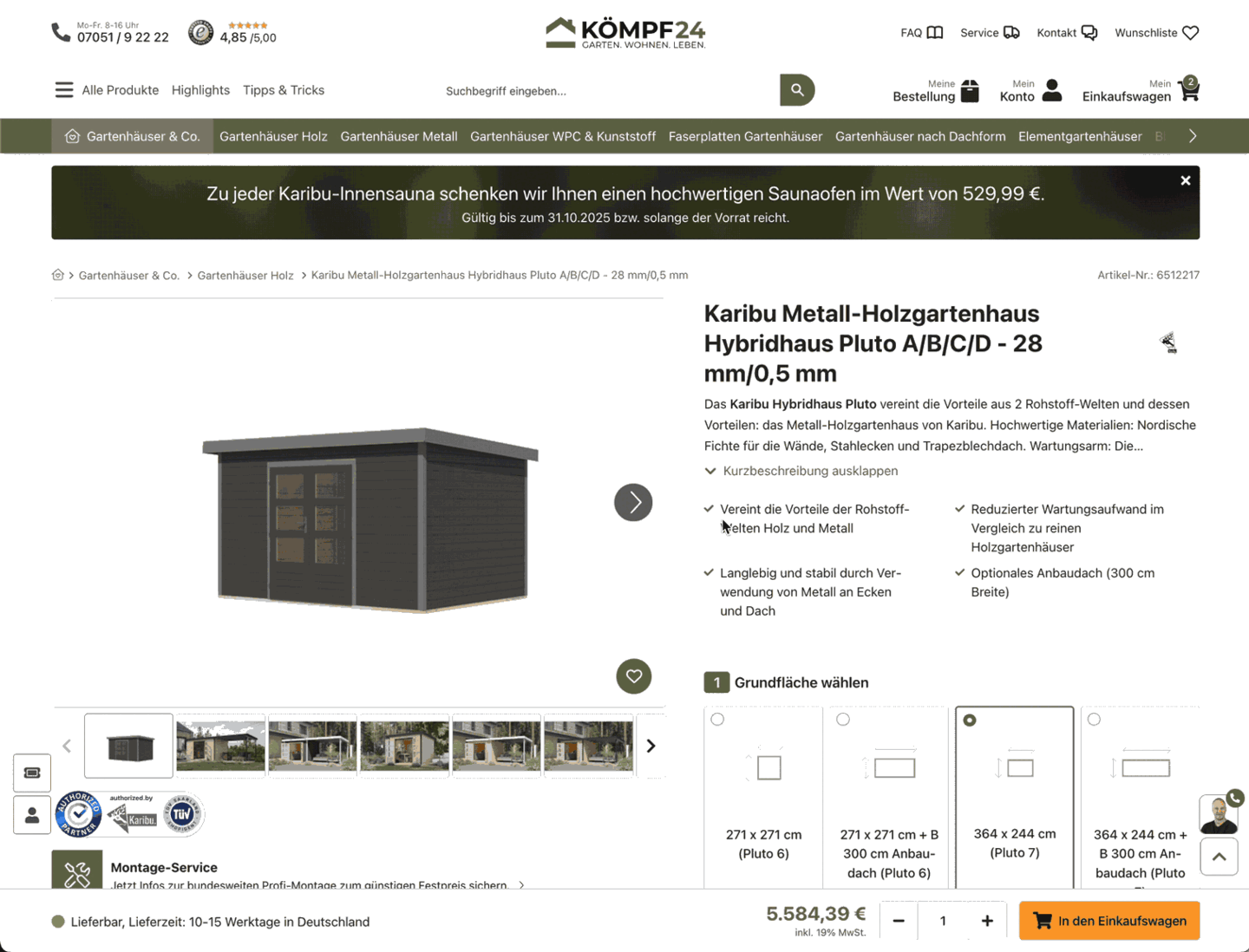 Versandkosten ins Ausland