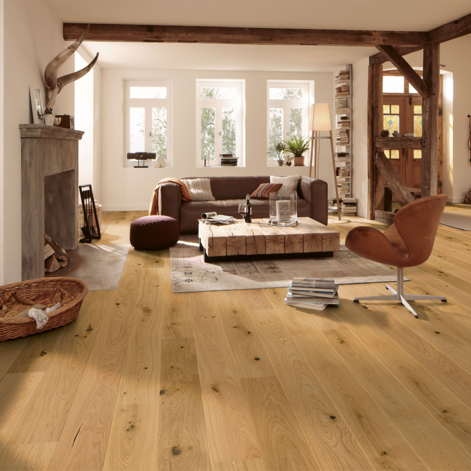Heller Eiche Parkettboden vital von Meister