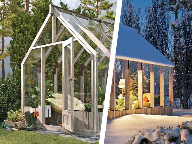 Multitalente: Garten- und Gerätehäuser