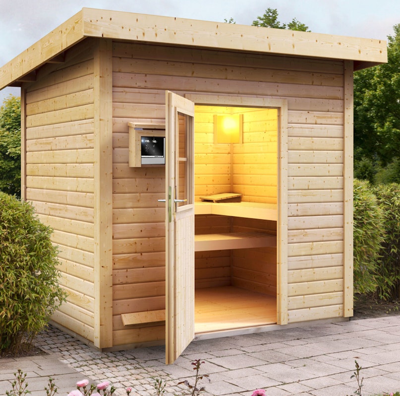 Gartensauna Ein Saunahaus im Garten