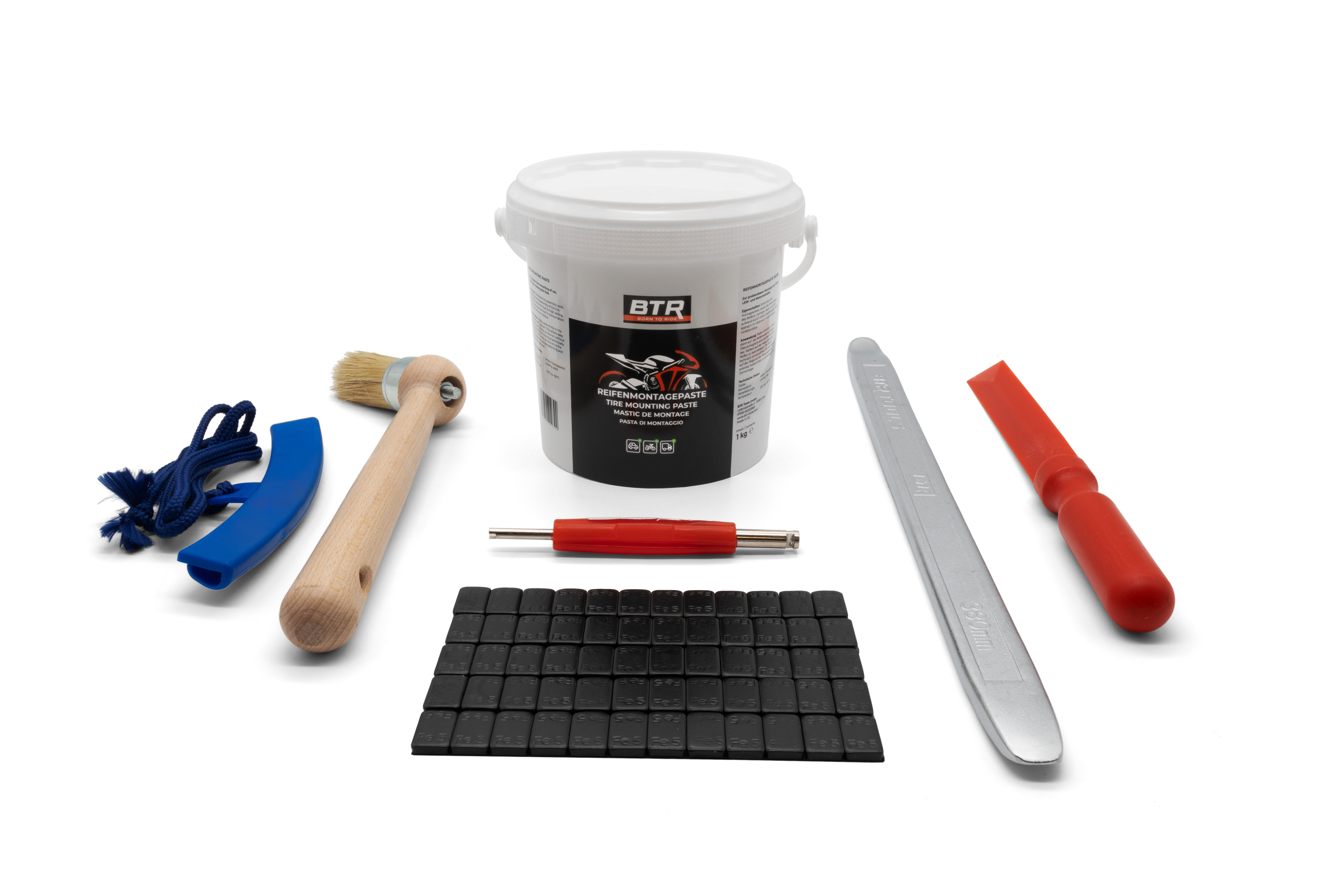 Zubehör für die Motorrad Reifenmontage