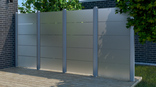 GroJa Glas Sichtschutz