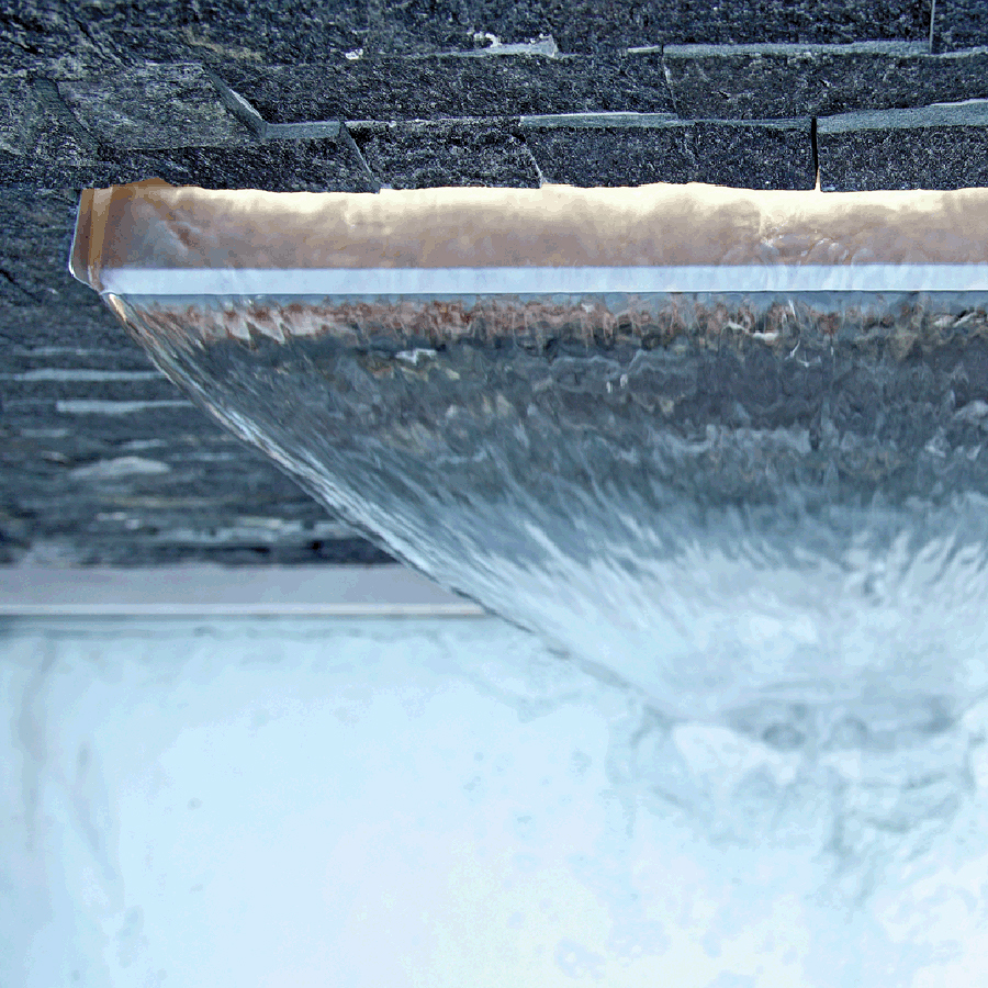 Oase Wasserfallbeleuchtung