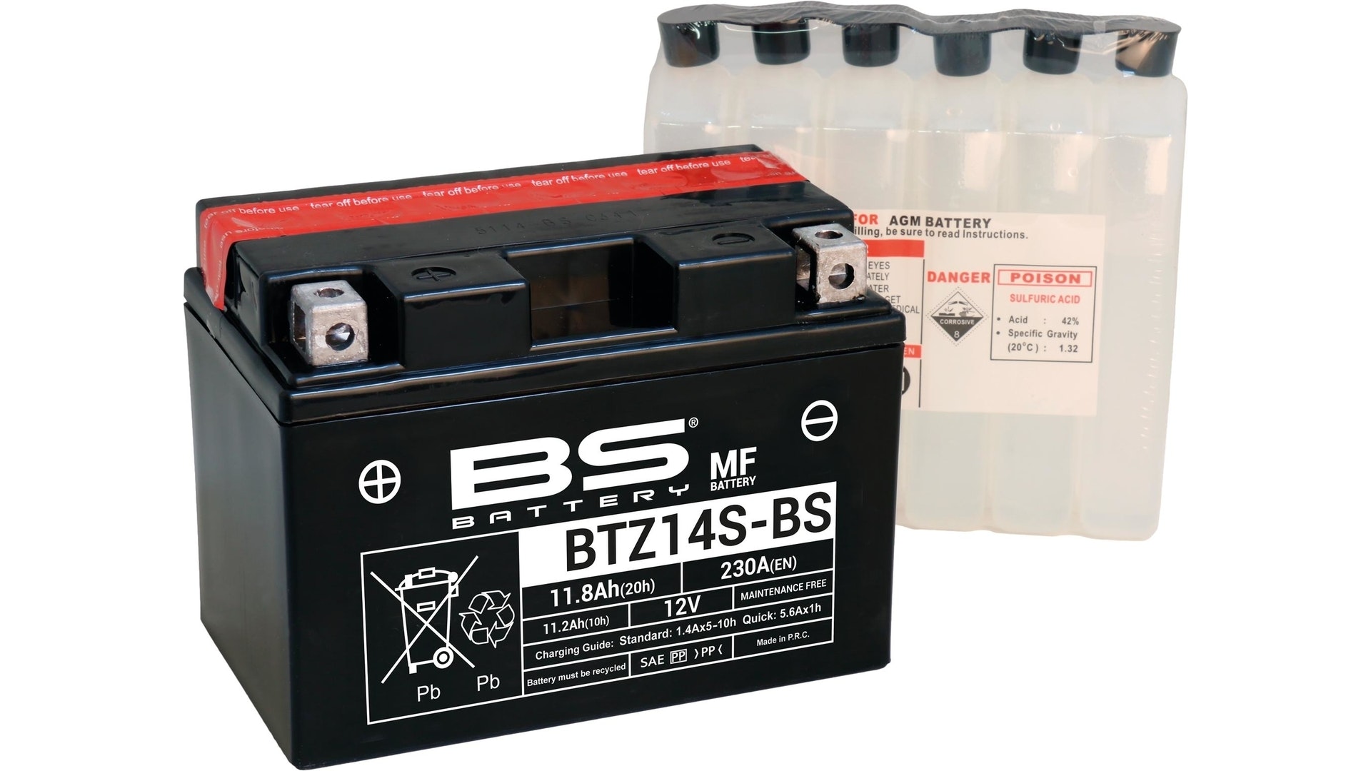 Bs Battery Motorradbatterien