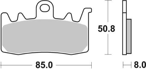 Bremsbeläge Scooter