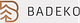 Badeko Metalldekoration-Logo