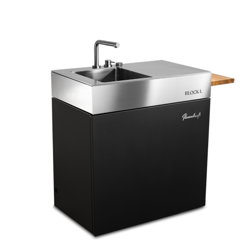 Flammkraft Outdoor Modul Block L Waschbecken