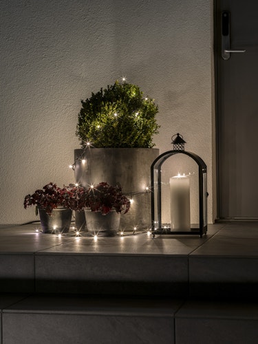 Konstsmide Weihnachtsbeleuchtung  LED System Erweiterung 50 warmweiße Dioden