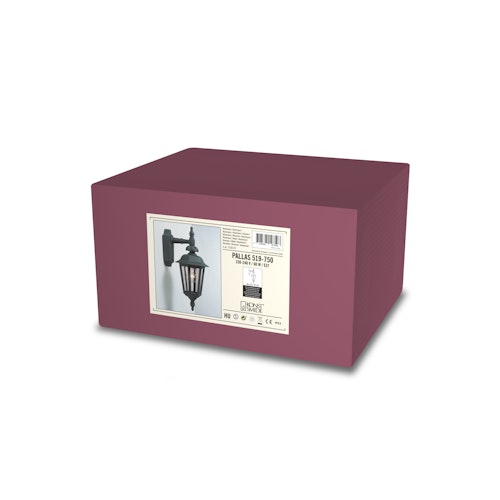 Konstsmide Wandleuchte Pallas Down klein, versch. Farben 