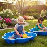 KHW Sandkasten/Wassermuschel Beach Bee 2er Set - Made in GermanyZubehörbild