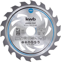 kwb Akku Top Sägebl HM Mit-Dü 135x20 Z18 581954