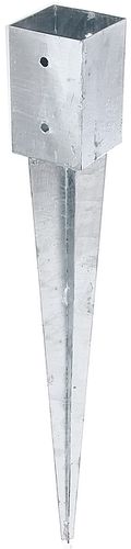 Alberts® Einschlaghülse 750mm für verschiedene Pfostenstärken