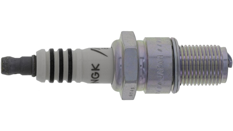 NGK Zündkerze BR9ECSIX, Iridium, Schlüsselweite 20, 8, Zündkerze Gruppe B, 14 mm Gewinde