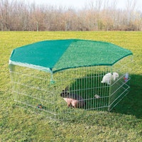 TRIXIE natura Freilaufgehege mit Schutznetz ø210x75cm
