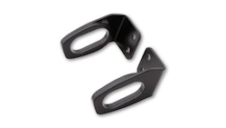 HIGHSIDER pro Blinkeradapter Schwarz Für Originalblinker, Für Kennzeichenhalter, Für Honda (Paar)