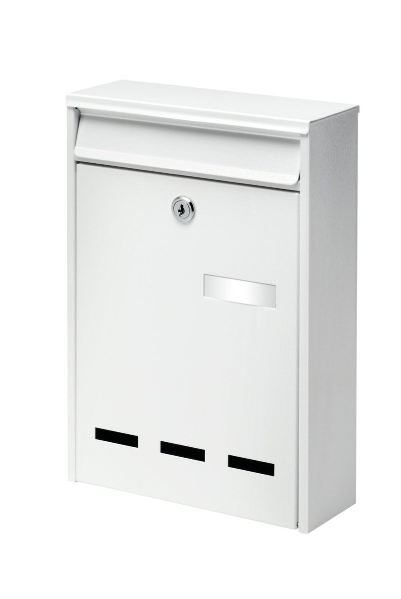 Burg Wächter Briefkasten Pocket weiss 5871 W