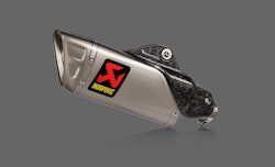 Akrapovič Slip-On Endschalldämpfer (Titan) für Yamaha MT-10 / FZ-10 (ab 2022)