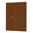 Skan Holz Doppeltür für Carports/Gartenhäuser Rahmenaußenmaß 148 x 198 cm