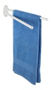 Vorschaubild Wenko Handtuchhalter mit 2 beweglichen Armen, ovaler Basis, Basic