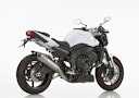 Vorschaubild SHARK SLIP-ON Titan silber SRC 4 für YAMAHA FZ1,FZ1 Fazer EURO3  