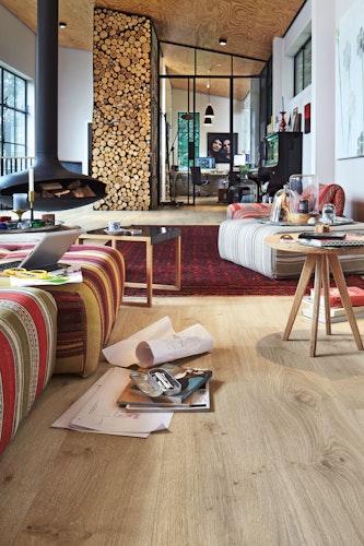 MEISTER Laminatboden MeisterDesign. laminate LL 250 2052 x 248 x 10 mm 06380 Eiche Atacama Porensynchron-Struktur