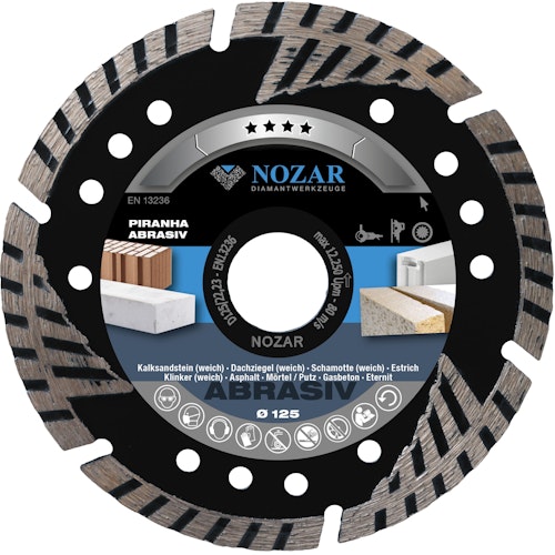 Nozar Diamant-Trennscheibe Piranha Abrasiv