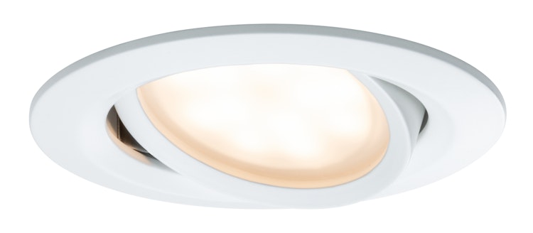 Paulmann Einbauleuchte Smart Coin LED 3x5,5 W Set mit Weißlichtsteuerung, Dimm- und Schwenkfunktion