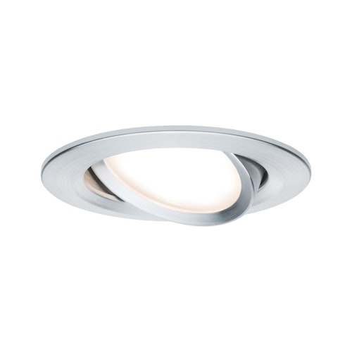 Paulmann Einbauleuchte Nova Coin LED 1x6,5W Alu rund