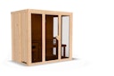Karibu Sauna Irava 3 - 68 mm Systemsauna - 230 Volt Plug & Play