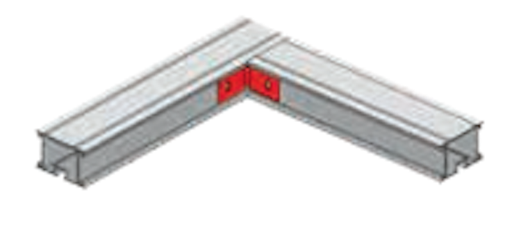 Cobra Fastener Structural 90° Winkel (biegbar) (Packung mit 20 Stück) 