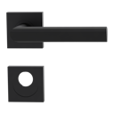 Vorschaubild Griffwerk Türgriff TRI 134 - Schraubtechnik, eckig, Graphitschwarz