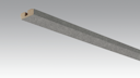 Vorschaubild MEISTER Vierkant-Deckenabschlussleiste 2380 x 15 x 40 mm 20105 Vlies grau