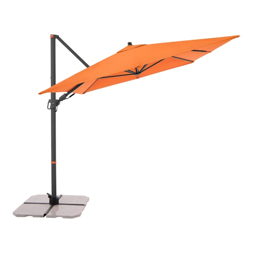 doppler Pendelschirm myZONE 240 x 320, Aluminium Anthrazit / 100 % Polyester 180 g/m²