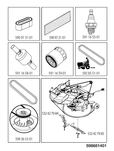 Husqvarna Gartentraktoren 960510189 TC 138L