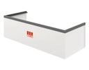 ACO Therm® Aufstockelement (h= 3-30 cm) für Lichtschachtbreite 100 cm - Tiefe 40 cm mit verlängerten Schenkeln