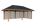 Vorschaubild Palmako Pavillon Bianca 16,6 m² Set 109