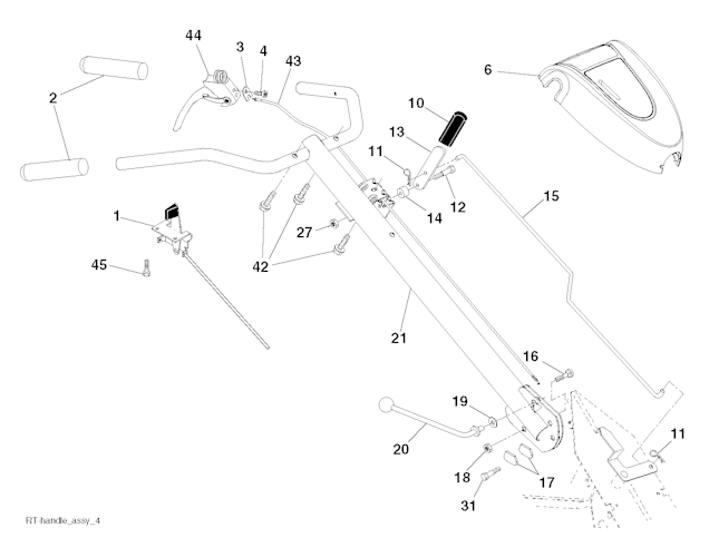 Husqvarna Motorhacken 960910032 TR 430
