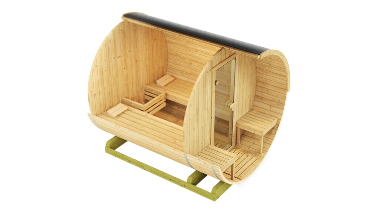 Weka Fasssauna Saunafass 198 - 38 mm