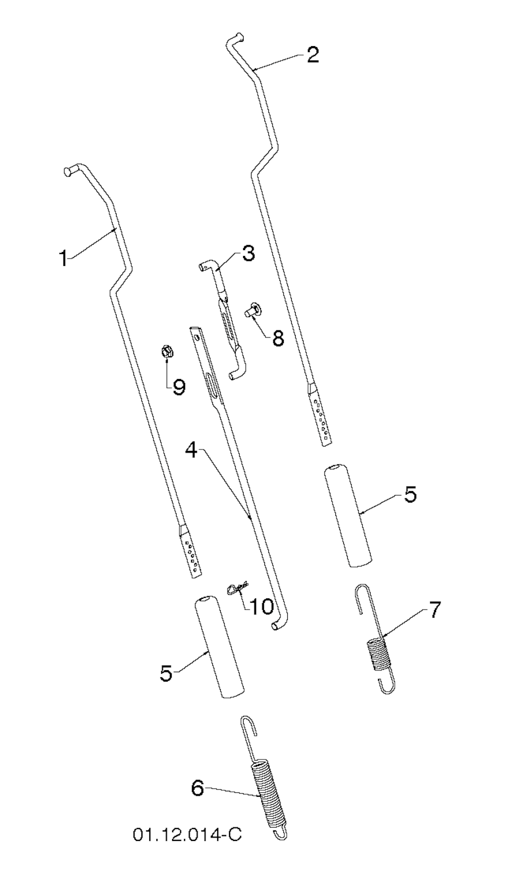 Explosionszeichnung Ersatzteile