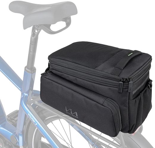 CONTEC Gepäckträgertasche Via Explorer schwarz MIK 2.0