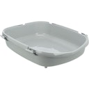 Vorschaubild TRIXIE Katzentoilette Primo XXL Top, mit Haube, 56 × 47 × 71 cm, grau/weiß